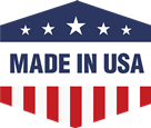Made In U.S.A. Quicken Steel uses cold-formed steel made in the USA and manufactures their product in the USA