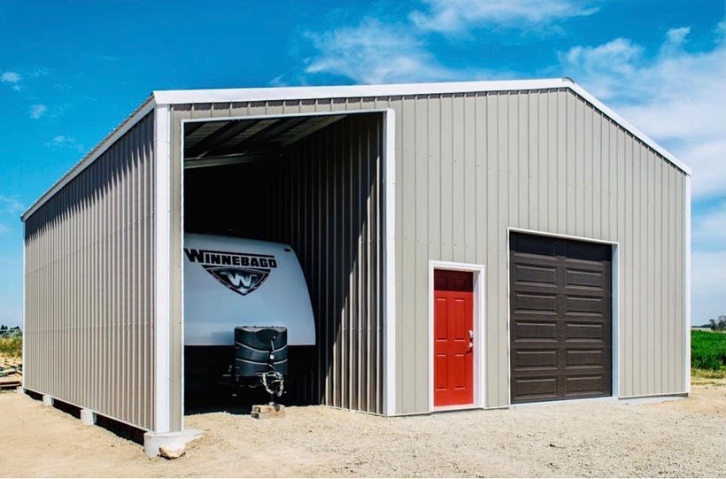 RV Storage with Garage