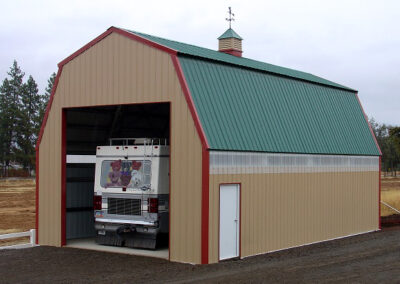 RV Storage fully enclosed