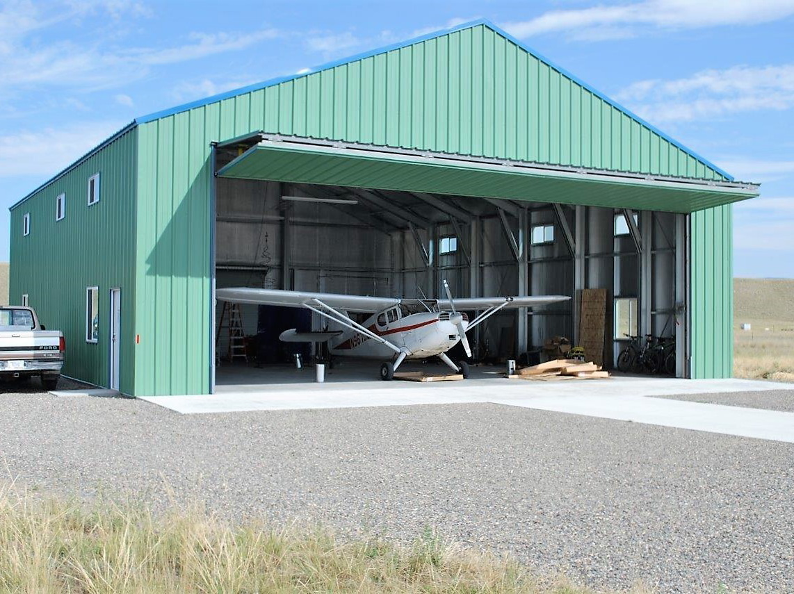 Quick Steel Airplane Hanger 