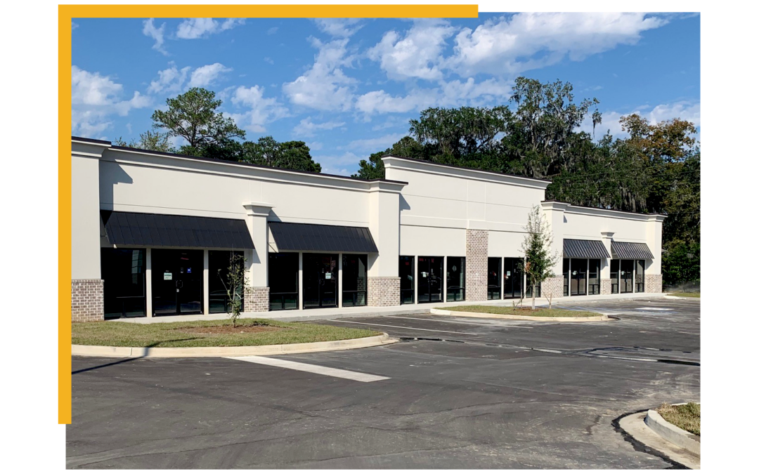 Quick Steel Retail Building Being Built