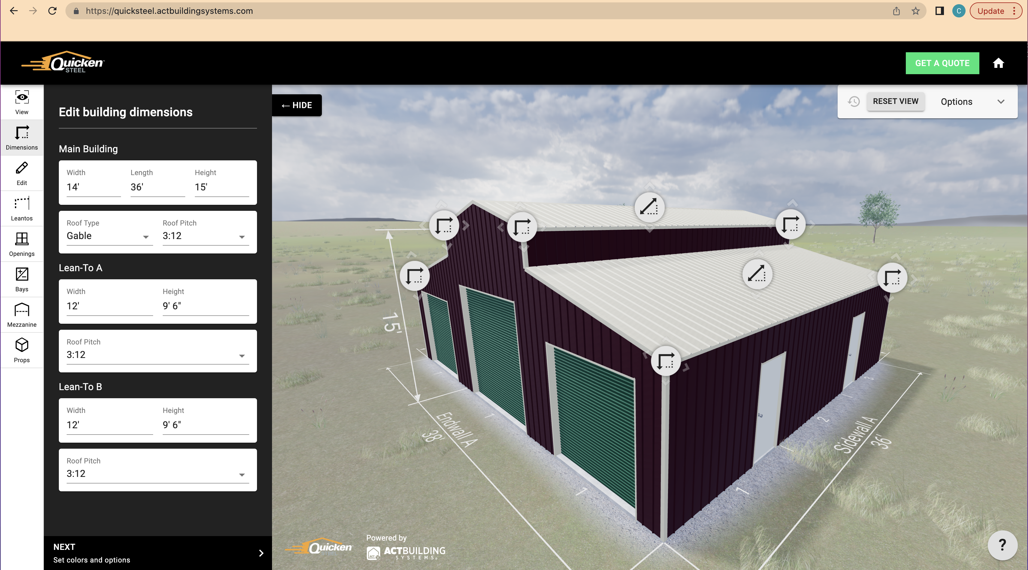 Dealer & Installer 3d Software Example