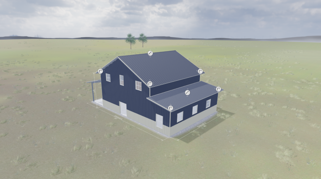 Design your own Barndominium with our ACT Builder.
